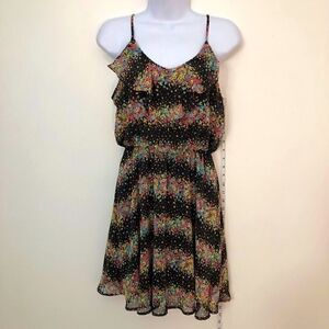 Lush Size S Slip On Really Pretty Spaghetti Strap Summer Dress!!